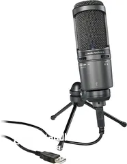  2 Audio-Technica AT2020USB+ Cardioid Condenser USB Microphone