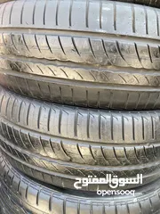  24 اطارات مستعمله  كوشوك مستعمل للبيع بالجمله والمفرق  جميع المقاسات الرجاء التواصل على الرقم ةمن 13/22