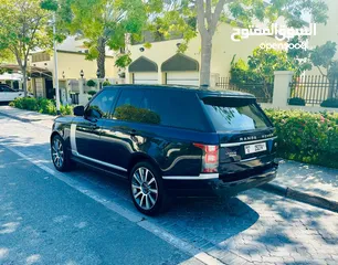  4 RANGE ROVER 2015 HSE GCC رانج روفر  خليجي