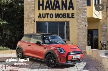  1 Mini cooper S - 2021 panoramic sunroof full electric بدفعه اولى تبدء من 5000 دينار