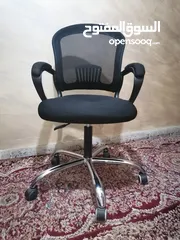  1 كرسي مكتب مستعمل بحاله وكاله