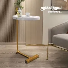  6 طاولة سيرفيس خشب