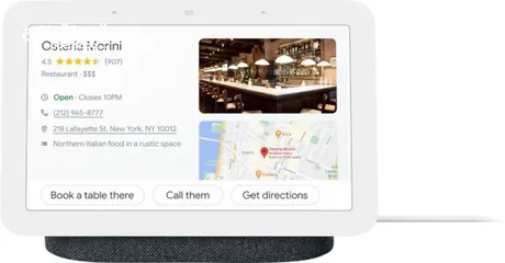  4 Google Nest Hub 2nd Gen Smart Display, Google Assistant Built-In, 7" WSVGA Touchscreen, Wi-Fi