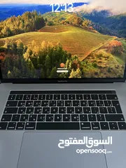  1 MacBook Pro 2019 15" 16 RAM 256 GB (Touch bar) كيبورد عربي