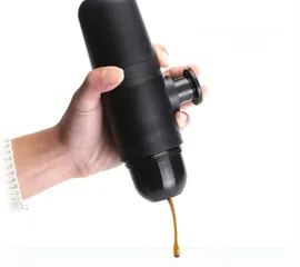  1 ماكينة يدوية لصنع قهوة الآسبريسو كبسولات، الوصف ضروري.