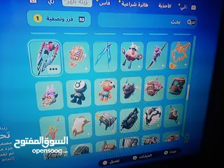  16 حساب فورت نايت ps4 للبيع بسعر 25 دينار قابل للتفاوض