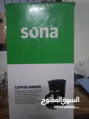  4 ماكينه قهوه صنع من شركه sona