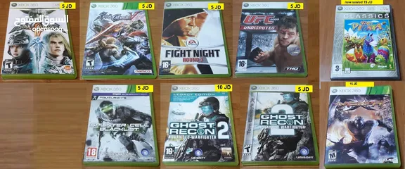  12 اجمل سيديات اكسبوكس ون اكسبوكس 360  XBOX360 XBOX ONE OG Games