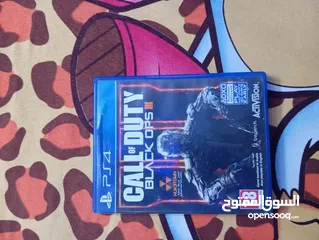  1 call of duty black ops 3 ps4 used  كول اوف ديوتي بلاك ابوس ثري