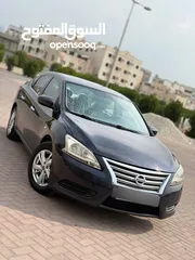  1 Nissan sentra 2014 mid option in excellent condition