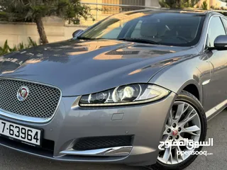  3 JAGUAR XF 2014 ( مخزنة )وارد الوكالة فل كامل عداد 15 الف كم فقط فحص كامل بدون ملاحظات