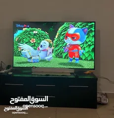  1 للبيع شاشه حجم 65 جي جارد فل سمارت 4k احدث موديل رسيفر داخلي مع كامل اغراضها الاصليه ريموت ماوس اوام