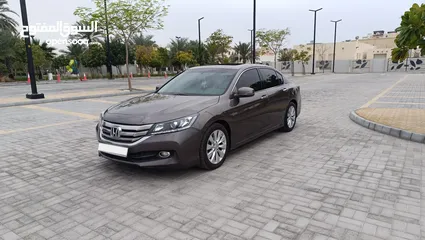  1 HONDA ACCORD FULL OPTION  MODEL  2016   EXCELLENT CONDITION CAR FOR SALE URGENTLY IN SALMANIYA