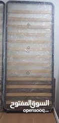  10 ‏WOODEN BED (FRAME) / ‏(New )WOODEN BASES /  METAL SUPPORT (New)