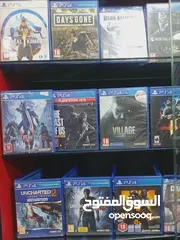  6 سيديات بلايستيشن فور  و فايف PS4 &PS5 CD.S
