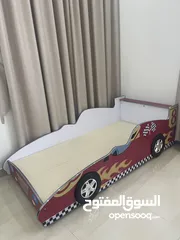 1 سرير سيارة فردي للأطفال استخدام بسيط جدا