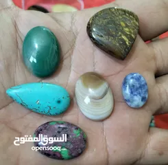  5 فيروز وعقيق طبيعي للمهتمين