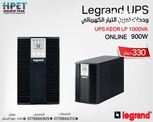  1 وحدات تخزين التيار الكهربائي legrand UPS KEOR LP 1000VA Online 900w