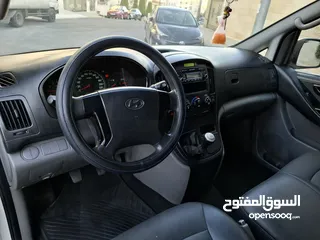  9 باص فان هيونداي H1 ( بنزين ) موديل 2011 وارد الشركة بحالة الوكالة