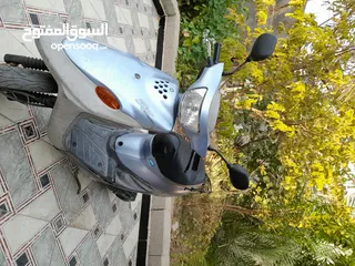  1 دراجة ياماها بيجي كلشي شغال