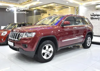  1 Jeep Grand Cherokee Limited 4x4 ( 2013 Model ) in Red Color GCC Specs