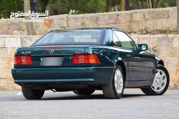  6 Mercedes SL320 1995 بحالة الوكالة