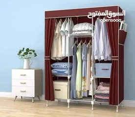  3 خزانة ملابس قماش - خزائن تخزين ملابس متنقلة حجم كبير سهولة تخزين ترتيب ملابسك بأجمل شكل