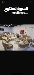  8 طقم نيو كلاسيك مودرن 9 مقاعد خشب زان فخم. كثيييييير ومرتب جديد وعرض ناااار 699 دينار فقط