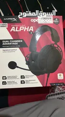  1 سماعة hyper x alpha s