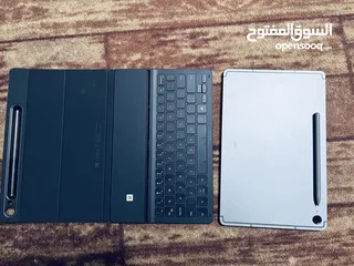  6 تابلت سامسونج جالكسي s9 fe wifi مع الكيبورد الاصلي بسعر مغري  استخدام خفيف شبه الجديد نظيف جدا جدا