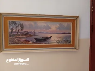  12 مجموعه خرده للبيع  وثريات  نحاس  و2تخت خشب للجادين