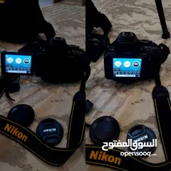  4 كاميرا نيكون 5200D استخدام نظيف ب 900 سعودي
