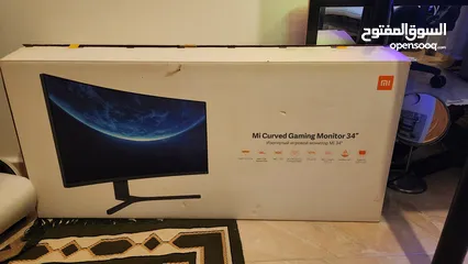  4 xiaomi mi Curved 34 inch VA panel  ultrawide curved monitor 144hz
