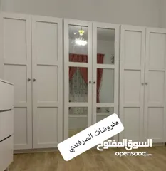  16 خزائن ملابس جميع المقاسات جودة عالية كفاله على جميع اعمالنا خزائن ملابس طابق مقاس 250 عرض