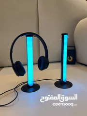  5 ضوء RGB بحتوي على 15 لون مع وضعيات مختلفه للون مع مكان للسماعات يوجد خدمه توصيل لجميع المحافظات