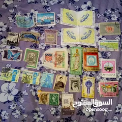  7 طوابع بريد قديمه  جدا للبيع المستعجل