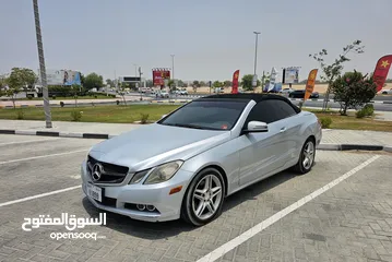  1 MERCEDEZ E350, US SPECS, CONVERTIBLE CAR FOR SALE