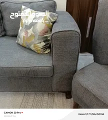  17 كنب أمريكي  تفصيل للبيع بحالة ممتازة  يتكون من 9 مقاعد بالإضافة إلى كوشنز  خشب سويد 4