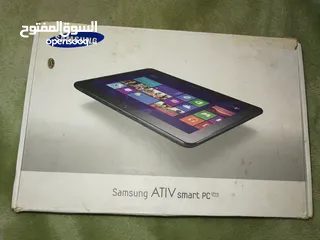  1 تابلت Samsung ATIV smart PC Pro  (سامسونج اتيف سمارت بي سي برو)  مستعمل حالته جيدة جداً