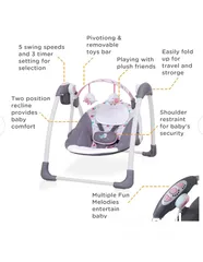  7 Mastela electric baby swing