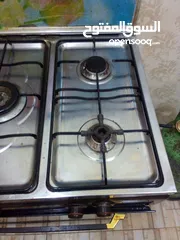  3 غاز خمس عيون نوع فريش للبيع مصري 90*50
