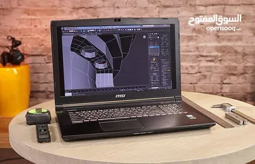  2 جهاز لابتوب Gaming Laptops Workstation Core i7-7700HQ  NVIDIA Quadro M2200  4 GB SSD 512GB /RAM 32GB