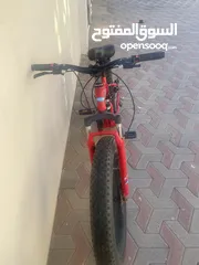  1 دراجه هوائيه + عجلات كبيره