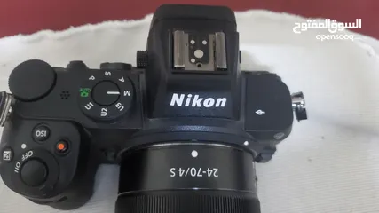  8 كاميرا نيكون Z5 مع العدسة الوكالة + جهاز لاقط الفيديو لاسلكي