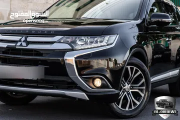  2 Mitsubishi Outlander 2016    السيارة بحالة الوكالة