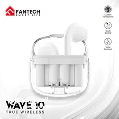  10 سماعات فانتيك اصلي بلوتوث Fantech TWS Bluetooth Wireless Wave 10 TW10 Built-in Microphone