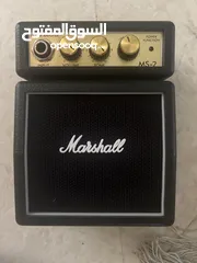  1 Marshall Guitar Amplifier, With batteries, MS-2 (MODEL)