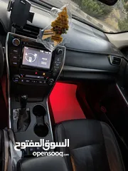  9 تويوتا كامري موديل 2016 لون خمري مميز فحص كامل السياره بحاله الوكاله