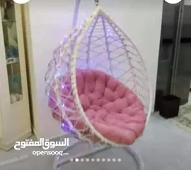  9 انتباه الاسعار ولا بالأحلام  مرجيحة هزاز عش البلبل سعرها_40_دينار_شامل _الفرش_ هدية