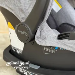  3 كارسيت للسياره ماركة Evenflo جديده بالليبل وارد امريكا